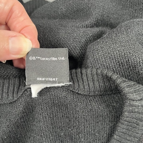 Star Wars Darth Vader Men's Christmas Ugly Sweater Size M Long Sleeve Acrylic - Picture 5 of 6